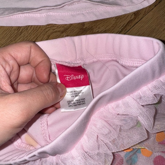 Girls Minnie Mouse set 3T - Picture 3 of 9